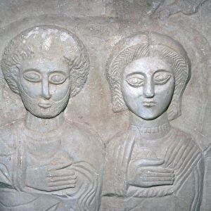 Detail of a gravestone from Asia Minor, 1st century