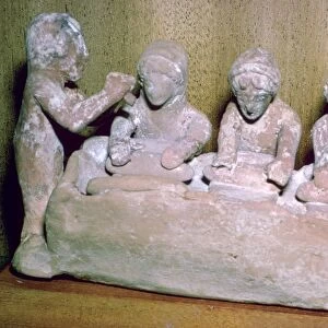 Greek terracotta of bakers
