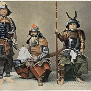 A Group of Samurai, c1890
