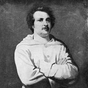 Honore de Balzac, French novelist and literary critic