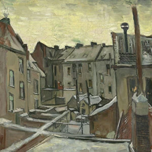 Houses seen from the back, 1885. Artist: Gogh, Vincent, van (1853-1890)