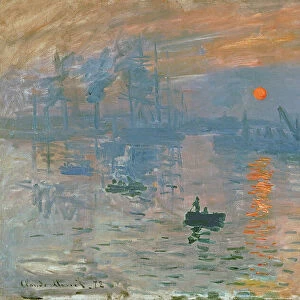 Impression, Sunrise (Impression, soleil levant), 1872. Artist: Monet, Claude (1840-1926)