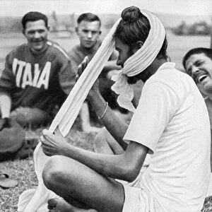 Indian Sikh athlete, Berlin Olympics, 1936