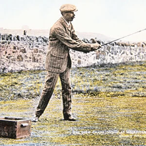 James Braid, Scottish golfer, Open championship at Muirfield, 1906