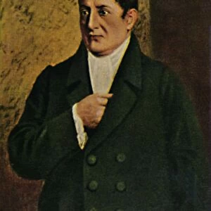 Johann Gottlieb Fichte 1762-1814. - Gemalde von Professor Pluhr, 1934