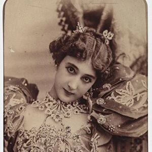 La Belle Otero, 1890s. Creator: Photo studio Reutlinger, Paris