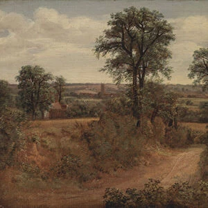 Lane near Dedham, 1802. Creator: John Constable