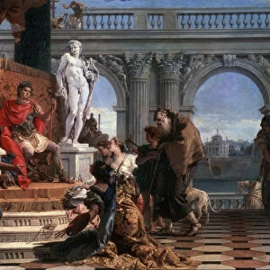 Maecenas presenting the Arts to Augustus, 1743. Artist: Giovanni Battista Tiepolo