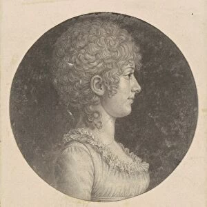 Margaret Polk, c. 1800. Creator: Charles Balthazar Julien Fevret de Saint-Memin