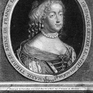 Maria Theresa of Spain, wife of Louis XIV of France, (late 17th century). Artist: Etienne Desrochers