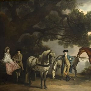 The Milbanke and Melbourne Families, ca 1769. Artist: Stubbs, George (1724-1806)