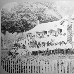 Missionary school, Levuka, Fiji, 1888