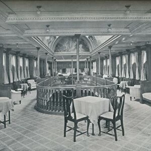 The Music Salon, Looking Aft, 1911