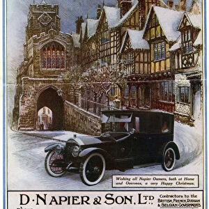 Napier, six cylinder motor carriages, 1917