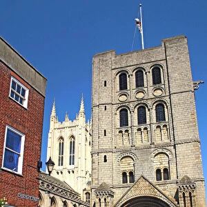 Norman Tower and Gatehouse, Bury St Edmunds, England