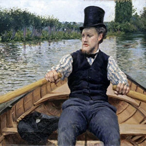 Oarsman in a Top Hat, 1878