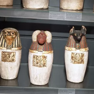Padiuf?s False Canopic Jars, 22nd Dynasty, c1550BC-1069 BC