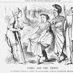 Paris and the Pippin, 1881. Artist: Joseph Swain