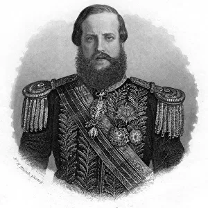 Pedro II of Brazil, Emperor of Brazil, 19th century. Artist: R H Klumb