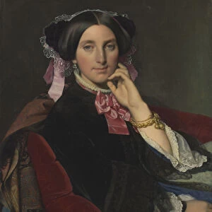 Portrait of madame Caroline Gonse, 1852. Creator: Ingres, Jean Auguste Dominique (1780-1867)