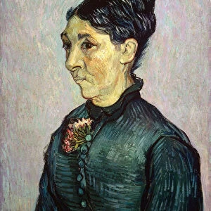 Portrait of Madame Jeanne Lafuye Trabuc, 1889. Artist: Vincent van Gogh