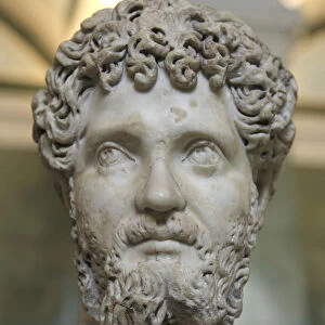 Portrait of the Roman Emperor Septimius Severus, early 3rd century AD