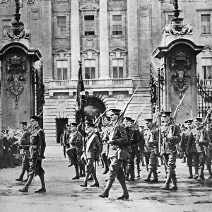 The Prince of Wales commissioned in the Grenadier Guards, London, August 1914