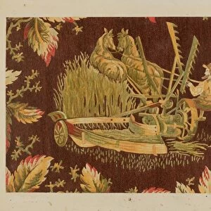 Printed Textile, c. 1938. Creator: Pearl Gibbo