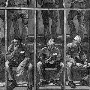 Prisoners at Clerkenwell House of Correction, London, 1874