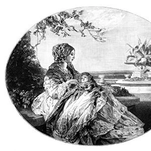 Queen Victoria and Prince Arthur, 1850