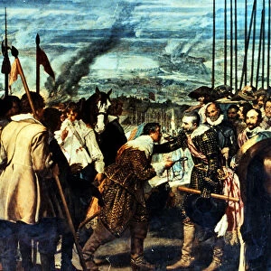 The Reduction of Breda, Thirty Years War, 1625, (17th century). Artist: Diego Velazquez