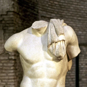 Roman copy of a Greek statue of a male torso