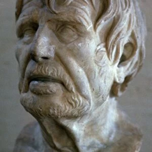 Roman marble head of Claudius, 1st century BC