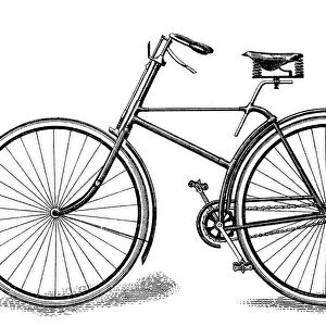 Singers special safety bicycle, c1886 (1890)