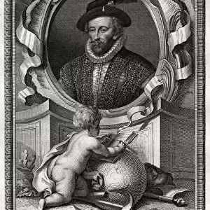 Sir Walter Raleigh, 1775. Artist: W Sharp