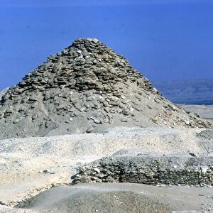 Small Pyramid near Step Pyramid of Djoser, Saqqara, Egypt, c2600 BC. Artist: Imhotep