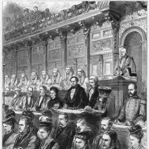 State visit of the judges to St Pauls Cathedral, 1875
