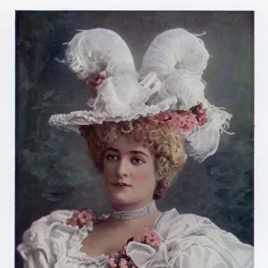 Stella Gastelle, actress, 1901. Artist: W&D Downey