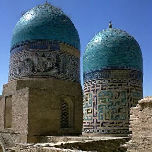 Tower of the Shah-Zindeh Mausoleums, 14th century