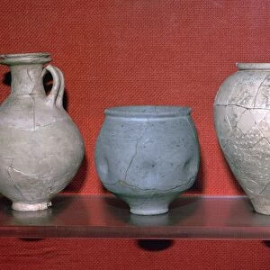 Trio of Roman pots