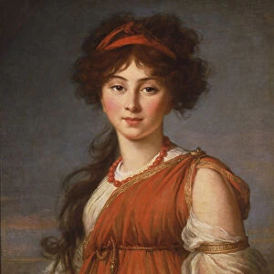 Varvara Ivanovna Naryshkina, nee Ladomirsky (1785-1840), 1800. Artist: Vigee-Lebrun, Marie Louise Elisabeth (1755-1842)