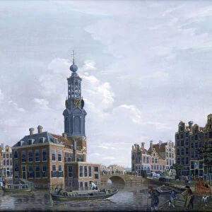View of the Mint Tower at Amsterdam, 1777. Artist: Isaak Ouwater