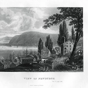 View of Newburgh, New York State, 1855
