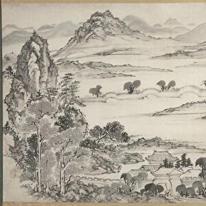 View of West Lake, 1700s. Creator: Ike Taiga (Japanese, 1723-1776)