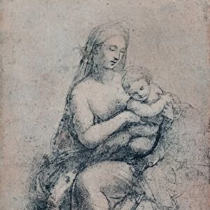 The Virgin and Child, study for the Madonna di Foligno, c1511. (1903). Artist: Raphael