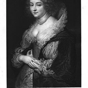 The Wife of Rubens, (c1830). Creator: Johannes de Mare