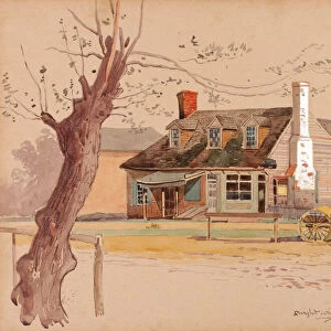 Williamsburg Post Office, ca. 1890. Creator: Dwight Williams