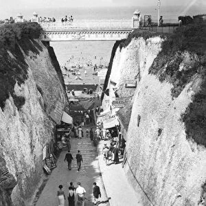 Newgate Gap, Cliftonville, Margate, Kent 1935