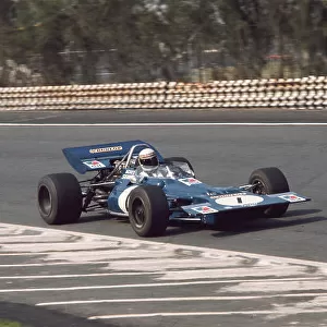 1970 Mexican Grand Prix. Mexico City, Mexico. 23-25 October 1970. Jackie Stewart (Tyrrell 001 Ford). Ref-70 MEX 87. World Copyright - LAT Photographic