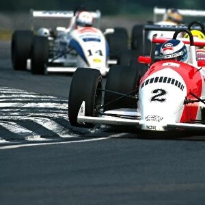 British Formula Three Championship: Mika Hakkinen West Surrey Racing qualified and finished second, setting the fastest lap of the race in the